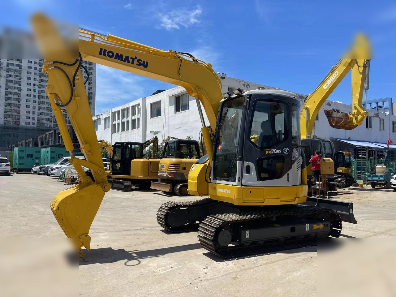 KOMATSU PC78US-6 - Crawler excavator: picture 1 KOMATSU PC78US-6 - Crawler excavator: picture 1