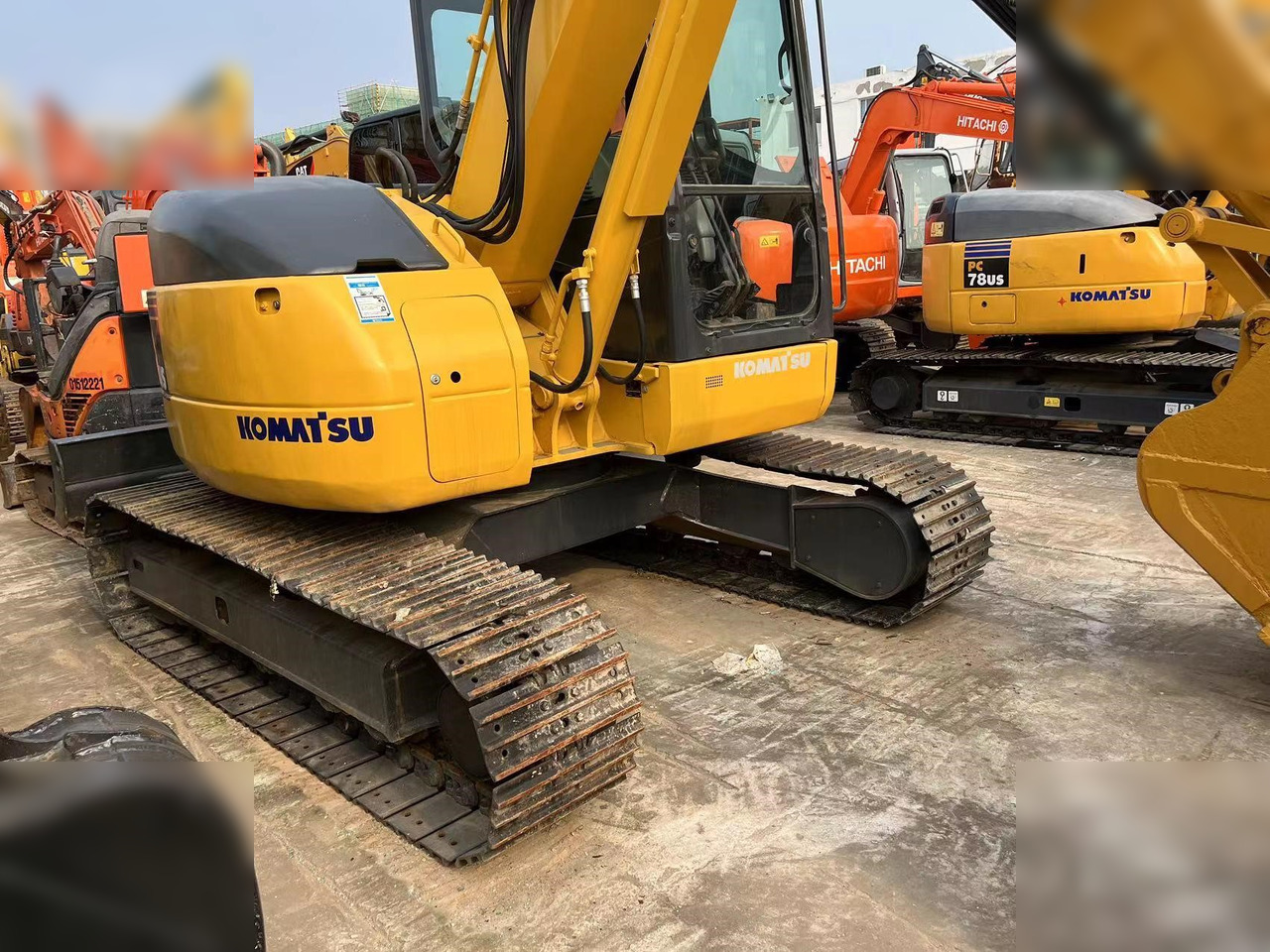 KOMATSU PC78US-6 - Crawler excavator: picture 4 KOMATSU PC78US-6 - Crawler excavator: picture 4