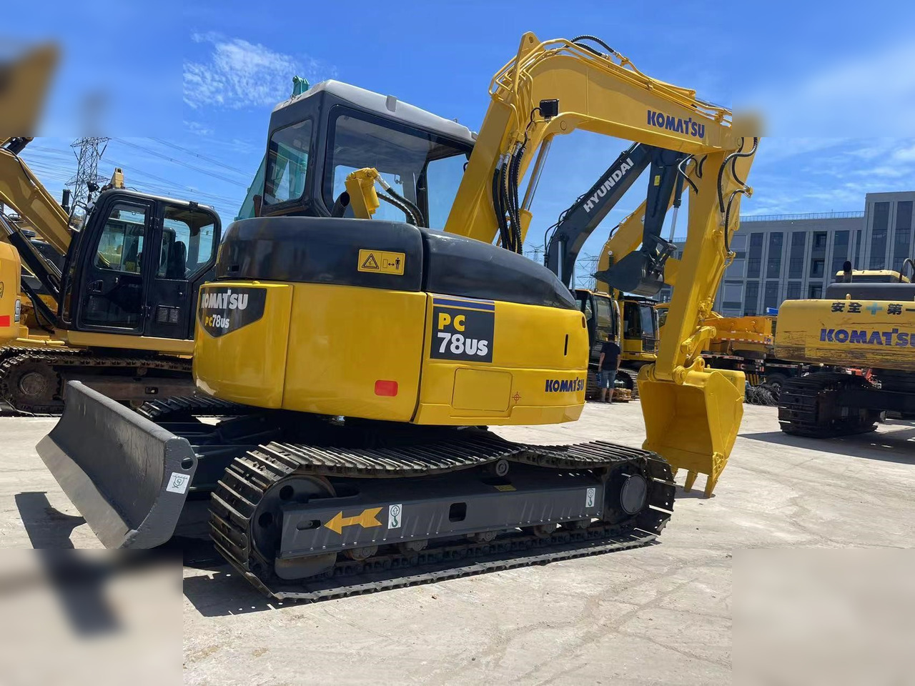 KOMATSU PC78US-6 - Crawler excavator: picture 2 KOMATSU PC78US-6 - Crawler excavator: picture 2