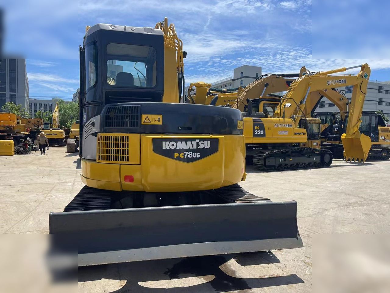 KOMATSU PC78US-6 - Crawler excavator: picture 3 KOMATSU PC78US-6 - Crawler excavator: picture 3