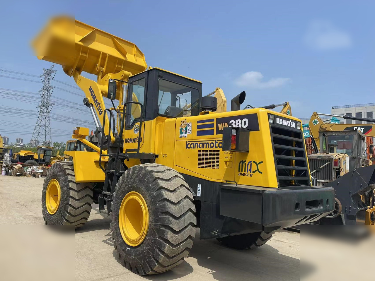 KOMATSU WA380-3 - Wheel loader: picture 3 KOMATSU WA380-3 - Wheel loader: picture 3