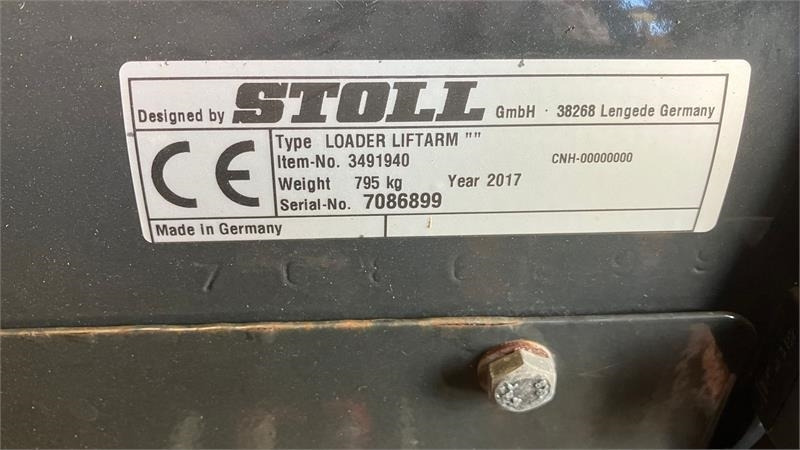 Stoll FZ 60,1 3 ventil og dæmpning Med beslag for NH T7. - Front loader for tractor: picture 4 Stoll FZ 60,1 3 ventil og dæmpning Med beslag for NH T7. - Front loader for tractor: picture 4