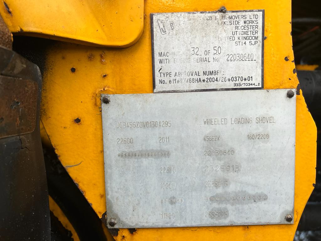 Leasing of  JCB 456EZX 2011 JCB 456EZX 2011: picture 7
