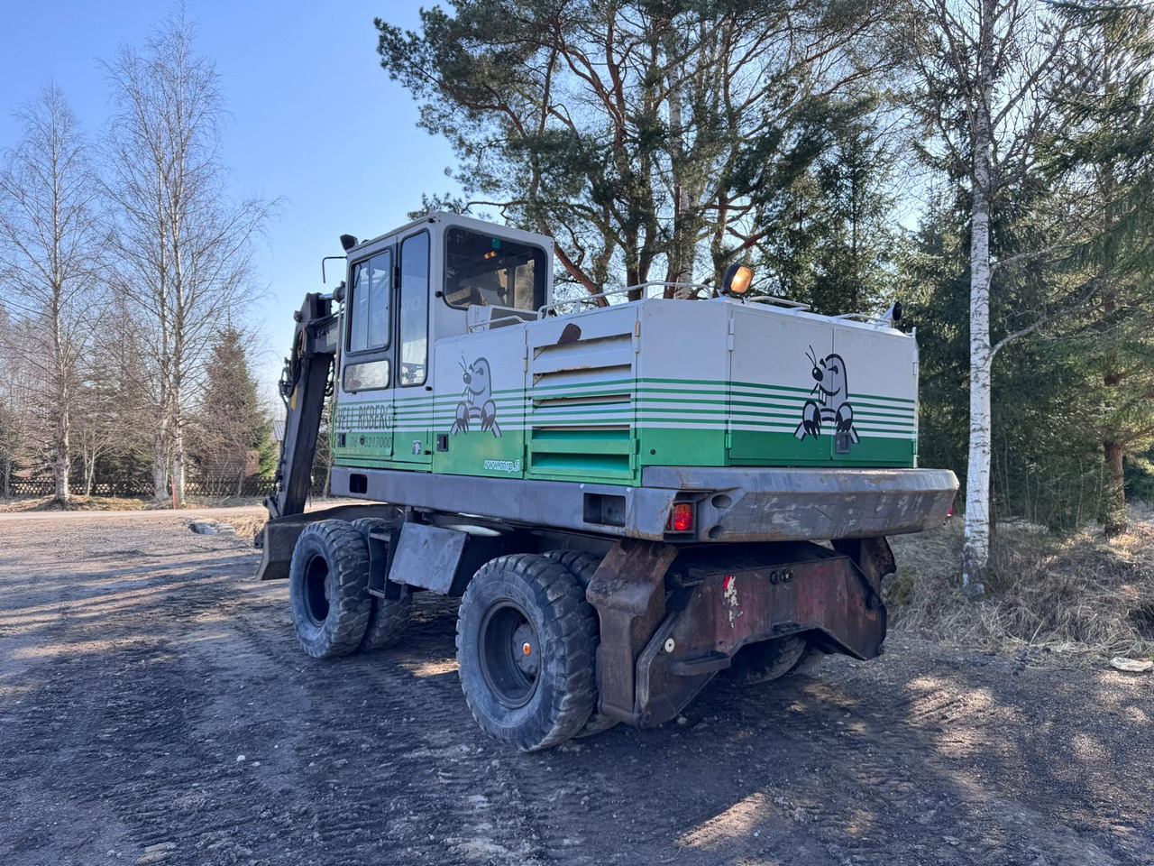 VOLVO EW200 - Wheel excavator: picture 3 VOLVO EW200 - Wheel excavator: picture 3