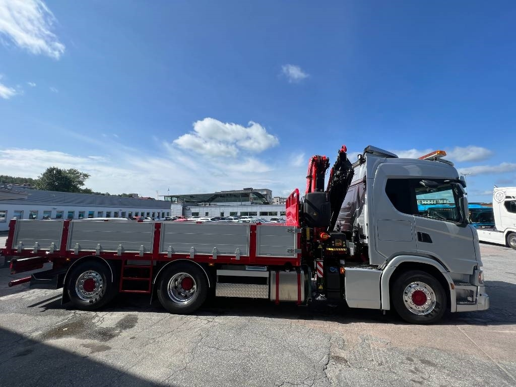 Crane truck Scania G 360 6x2*4 Brädgårdsbil: picture 8