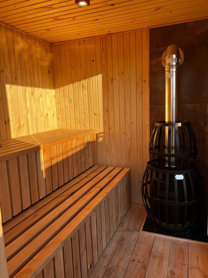 IDEX Sauna 200x220x200 cm – Compact Outdoor or Indoor Sauna Cabin Mobile Sauna - Swap body/ Container: picture 4 IDEX Sauna 200x220x200 cm – Compact Outdoor or Indoor Sauna Cabin Mobile Sauna - Swap body/ Container: picture 4