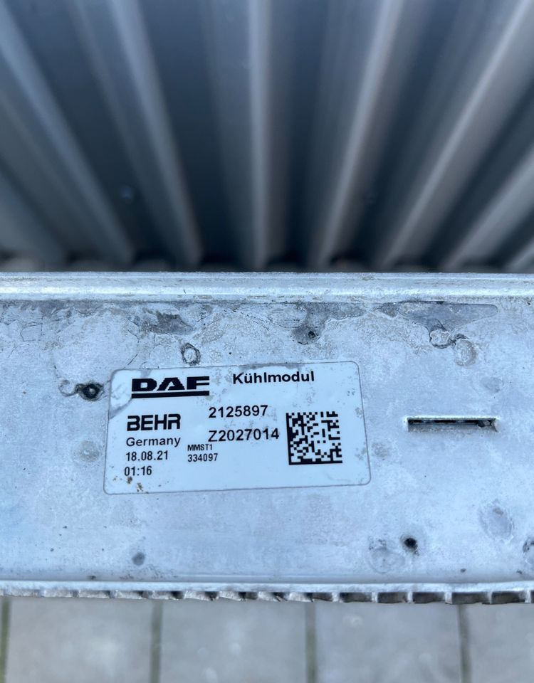 Intercooler DAF XF 106 euro 6 lift chłodnica powietrza 2021 - Cooling system for Truck: picture 3 Intercooler DAF XF 106 euro 6 lift chłodnica powietrza 2021 - Cooling system for Truck: picture 3
