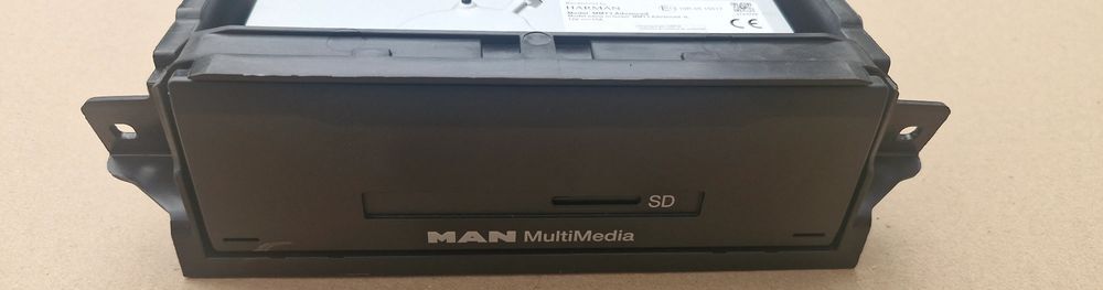 MAN TG3 TGX TGS RADIO MULTIMEDIA SD MMT 81.28100.6073 - Cab and interior: picture 1 MAN TG3 TGX TGS RADIO MULTIMEDIA SD MMT 81.28100.6073 - Cab and interior: picture 1