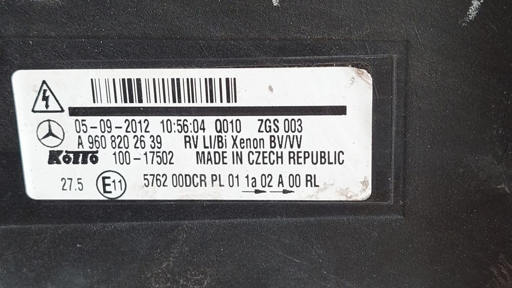 MERCEDES ANTOS AROCS LAMPA PRZEDNIA XENON - Headlight: picture 3 MERCEDES ANTOS AROCS LAMPA PRZEDNIA XENON - Headlight: picture 3