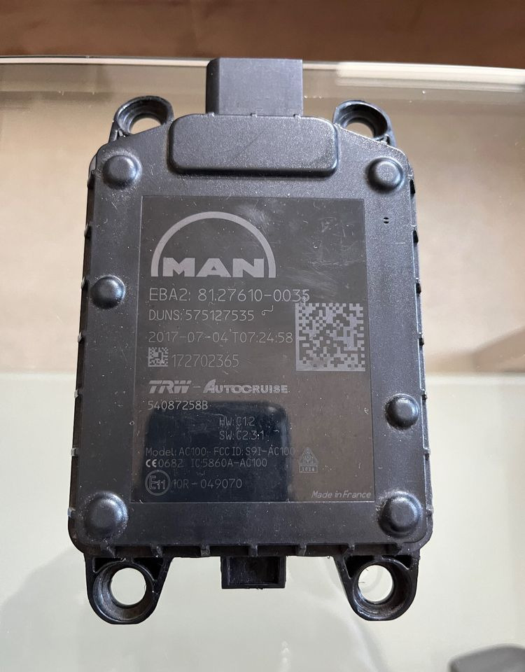 Radar MAN TGX TGS euro 6 ACC distronic - Sensor for Truck: picture 1 Radar MAN TGX TGS euro 6 ACC distronic - Sensor for Truck: picture 1