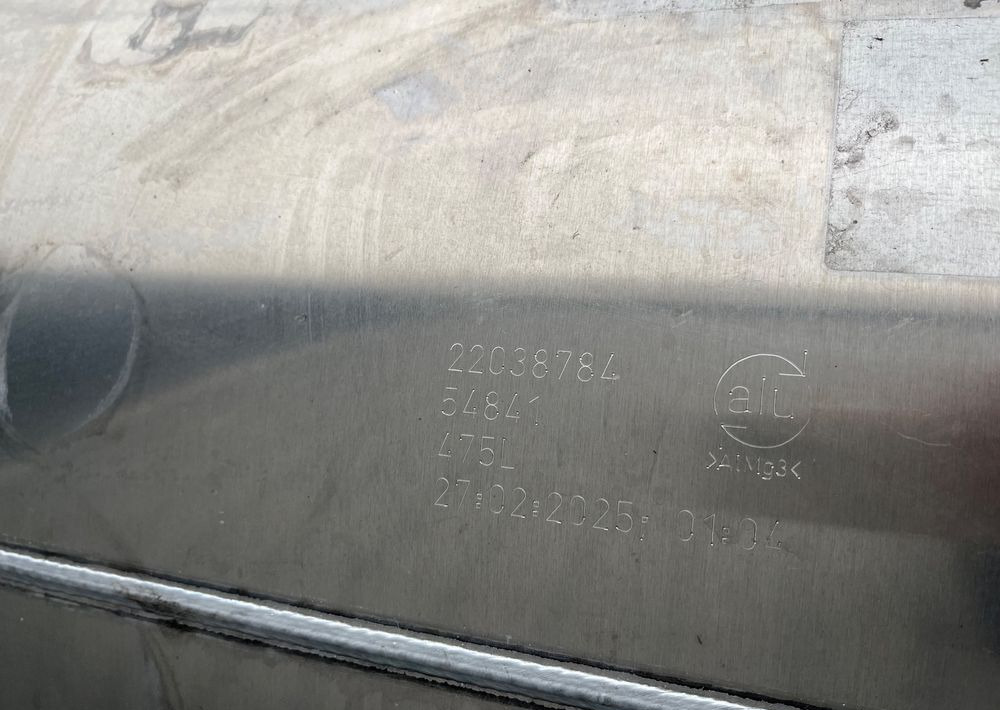 Zbiornik paliwa Volvo FH FM Renault 475 litrów bak low deck - Fuel system for Truck: picture 4 Zbiornik paliwa Volvo FH FM Renault 475 litrów bak low deck - Fuel system for Truck: picture 4