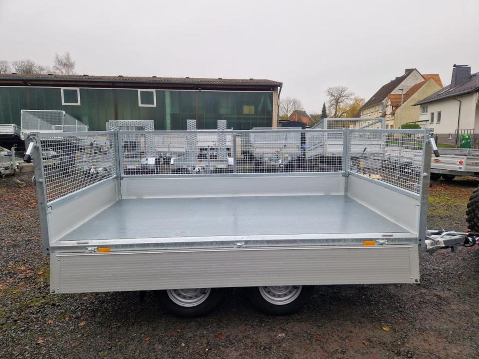 Tipper trailer Böckmann Kipper PKW Anhänger RK-AL 3016/27 Gitteraufsatz: picture 10