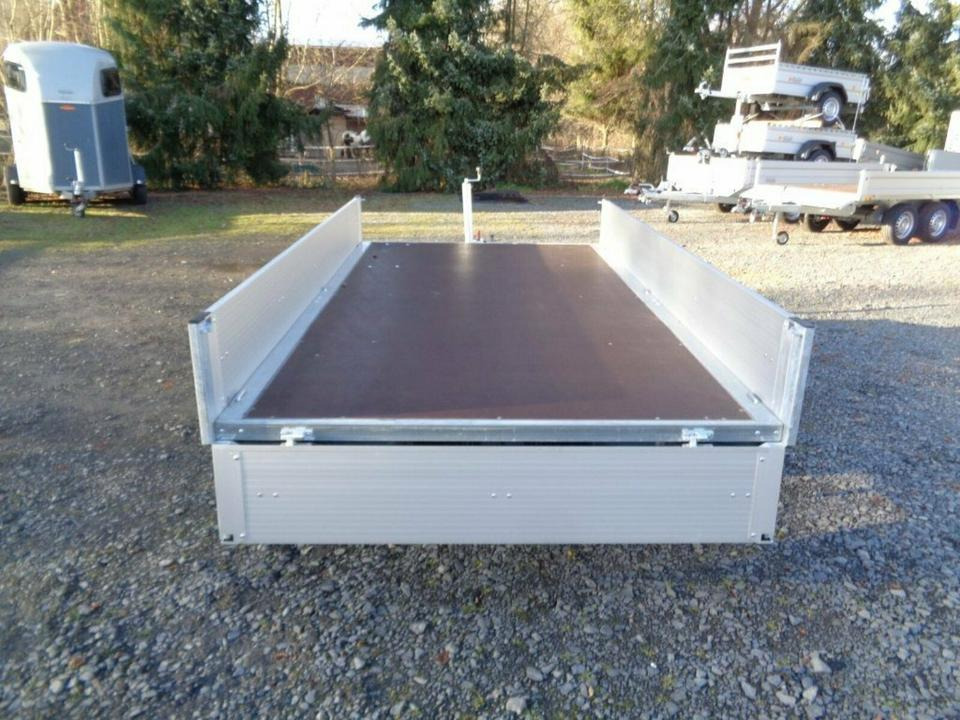 Dropside/ Flatbed trailer Böckmann PKW-Anhänger, 2,0 to. Hochlader,Staubox, Containernetz: picture 8