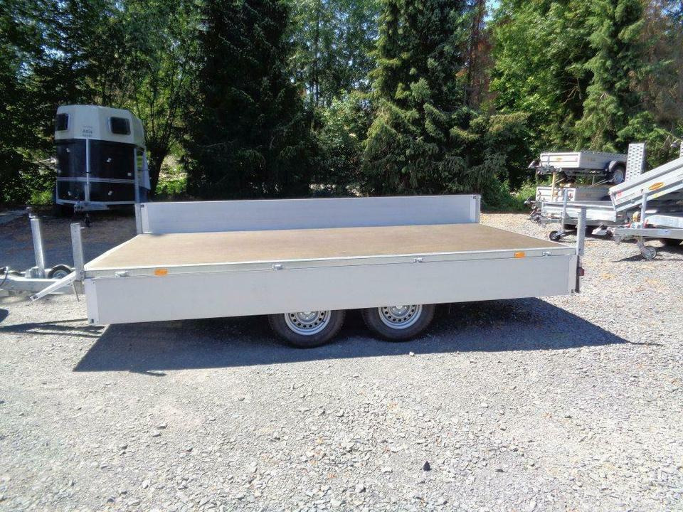 Dropside/ Flatbed trailer Böckmann PKW-Anhänger, 3,5 to, Hochlader, Profiausführung, 100 km: picture 9
