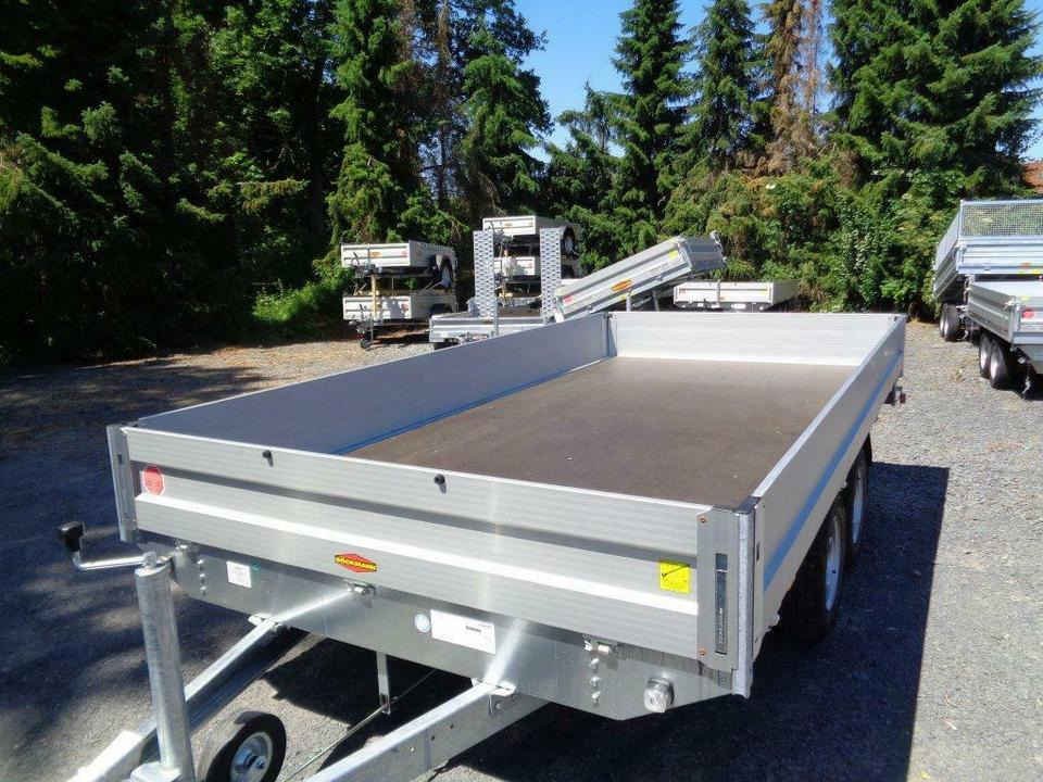 Dropside/ Flatbed trailer Böckmann PKW-Anhänger, 3,5 to, Hochlader, Profiausführung, 100 km: picture 13