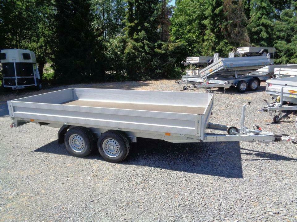 Dropside/ Flatbed trailer Böckmann PKW-Anhänger, 3,5 to, Hochlader, Profiausführung, 100 km: picture 11