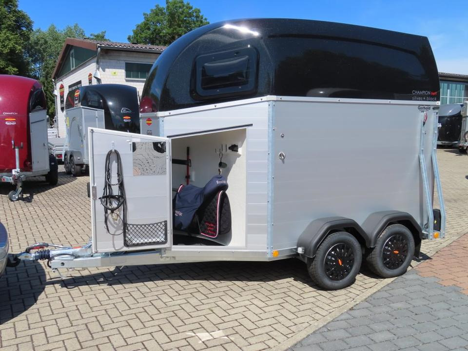 Horse trailer Böckmann Pferdeanhänger Champion Esprit Flügeltür Sattelkammer: picture 6