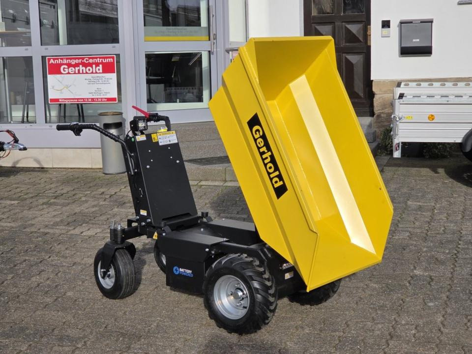 E Dumper Minidumper Mulde 500kg 48V Elektroschubkarre - Mini dumper: picture 1 E Dumper Minidumper Mulde 500kg 48V Elektroschubkarre - Mini dumper: picture 1