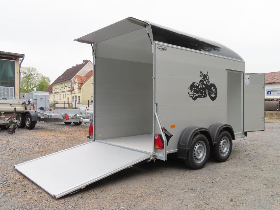 PKW Anhänger, Alu-Koffer,100 km/h,Kombiklappe,Seitentür,2,0 to. - Motorcycle trailer: picture 3 PKW Anhänger, Alu-Koffer,100 km/h,Kombiklappe,Seitentür,2,0 to. - Motorcycle trailer: picture 3
