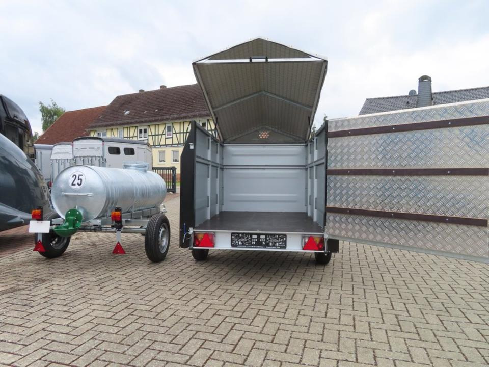 TPV Kleinviehanhänger 1,0t Flügeltür Viehanhänger Ziegen Schafe - Livestock trailer: picture 5 TPV Kleinviehanhänger 1,0t Flügeltür Viehanhänger Ziegen Schafe - Livestock trailer: picture 5