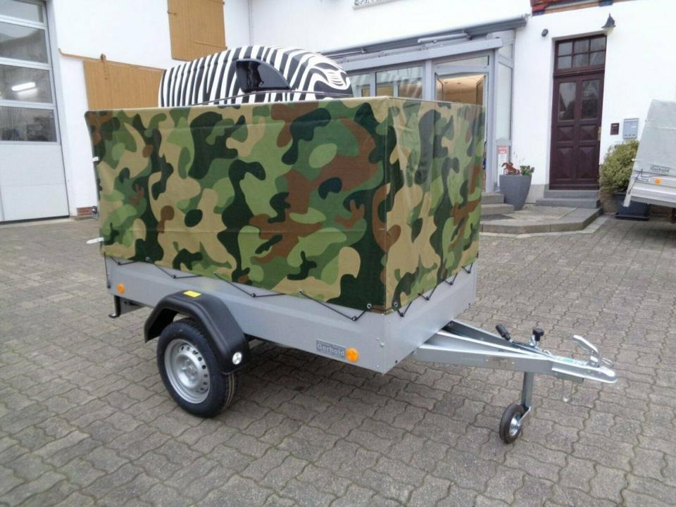 TPV PKW-Anhänger, Plane und Spriegel, 750 kg - Car trailer: picture 2 TPV PKW-Anhänger, Plane und Spriegel, 750 kg - Car trailer: picture 2