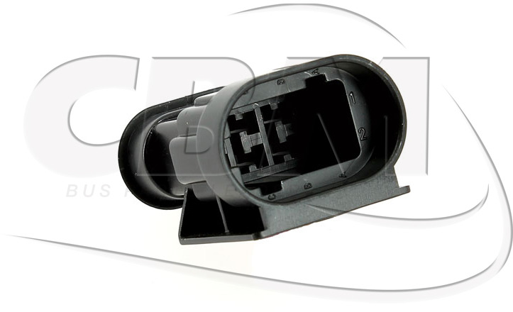 IVECO 6 METER THREADS BLACK CONNECTOR - ZF (073010327801) - Electrical system for Bus: picture 1 IVECO 6 METER THREADS BLACK CONNECTOR - ZF (073010327801) - Electrical system for Bus: picture 1