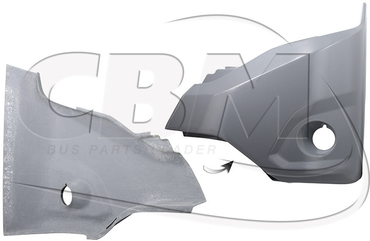 SCANIA BUMPER FRONT LH SCANIA INTERLINK - HELLA (64173HD) - Bumper for Bus: picture 1 SCANIA BUMPER FRONT LH SCANIA INTERLINK - HELLA (64173HD) - Bumper for Bus: picture 1