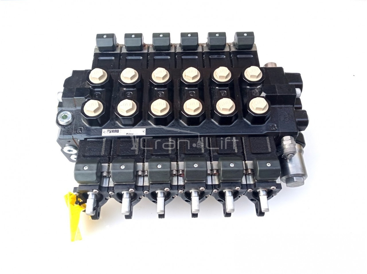 Rozdzielacz Olsberg Q200 - 6 sekcji elektryczny, LS (sygnał) - Hydraulic valve for Loader crane: picture 3 Rozdzielacz Olsberg Q200 - 6 sekcji elektryczny, LS (sygnał) - Hydraulic valve for Loader crane: picture 3