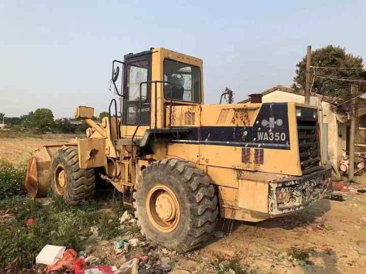Good Condition Second Hand WA350-1 Front Wheel Loader for Cheap Price Hot Sale in China - Wheel loader: picture 4 Good Condition Second Hand WA350-1 Front Wheel Loader for Cheap Price Hot Sale in China - Wheel loader: picture 4
