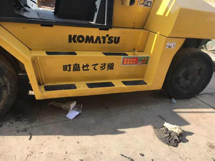 Nice Performance 100% Original komatsu 15tons Forklift on Sale 15 Ton Diesel Forklifts Industrial Price for Sale - Diesel forklift: picture 5 Nice Performance 100% Original komatsu 15tons Forklift on Sale 15 Ton Diesel Forklifts Industrial Price for Sale - Diesel forklift: picture 5