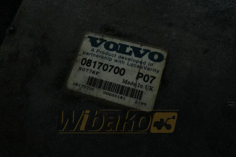 Volvo 08170700 - ECU for Construction machinery: picture 4 Volvo 08170700 - ECU for Construction machinery: picture 4