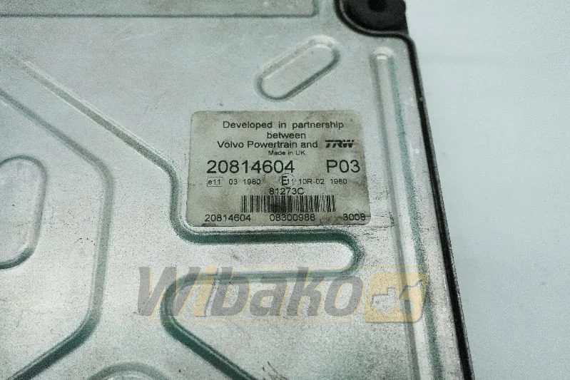 Volvo 20814604 P03 - ECU for Construction machinery: picture 2 Volvo 20814604 P03 - ECU for Construction machinery: picture 2
