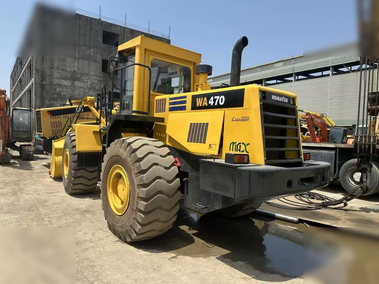 KOMATSU WA470-3 - Wheel loader: picture 1 KOMATSU WA470-3 - Wheel loader: picture 1