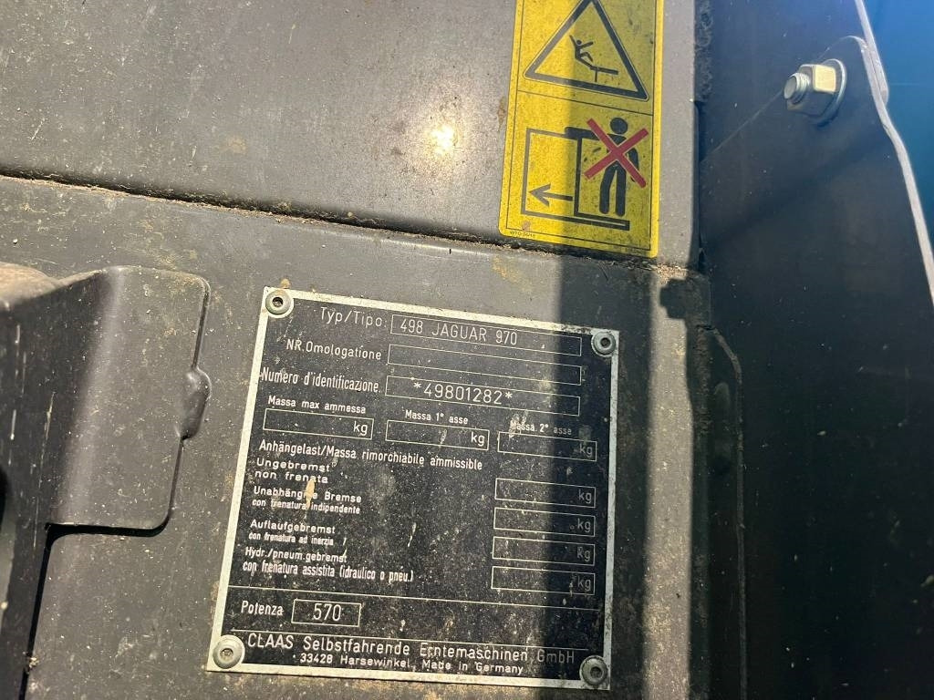 Forage harvester Claas Jaguar 970: picture 20 Forage harvester Claas Jaguar 970: picture 20
