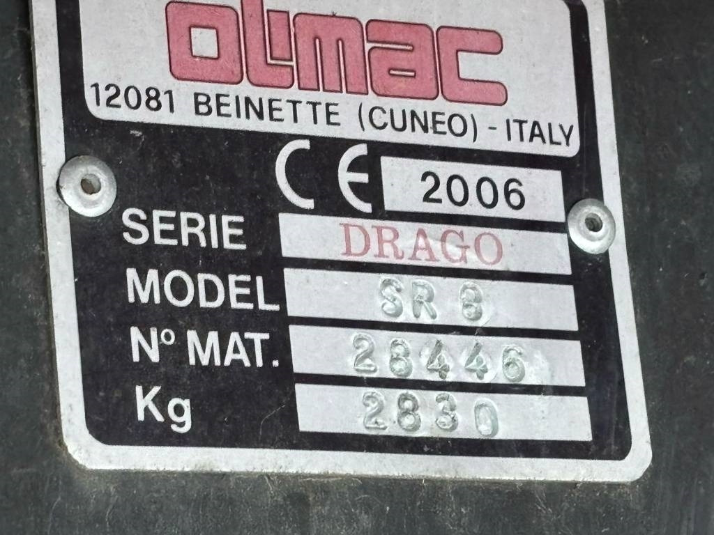 Olimac SR 8 - Harvester attachment: picture 3 Olimac SR 8 - Harvester attachment: picture 3