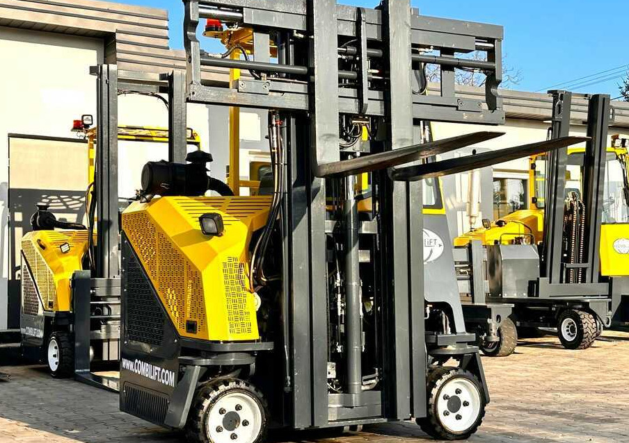 4-way reach truck Combilift C2500CB - DIESEL - TRIPLEX - 2018 - LIKE NEW: picture 12