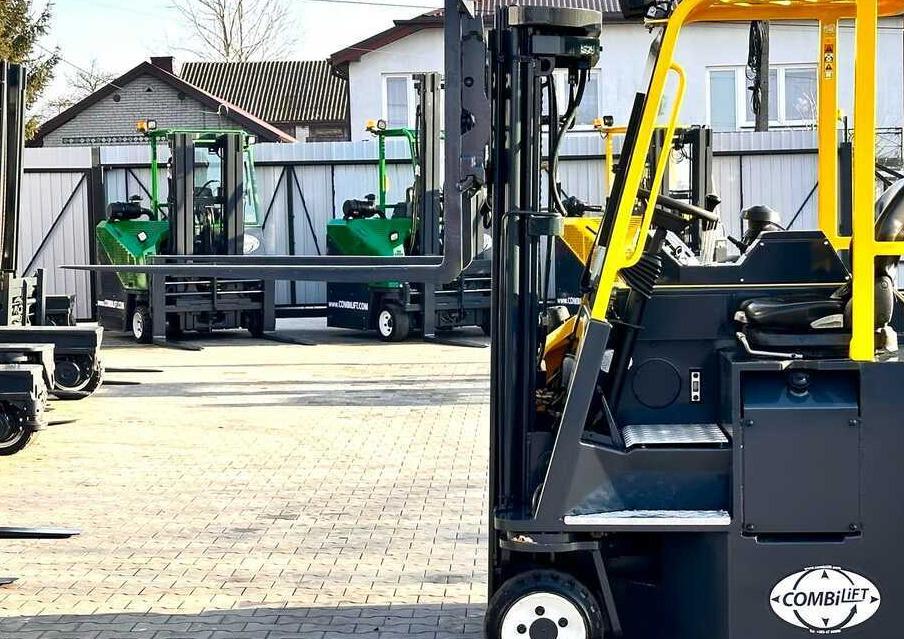 4-way reach truck Combilift C2500CB - DIESEL - TRIPLEX - 2018 - LIKE NEW: picture 26