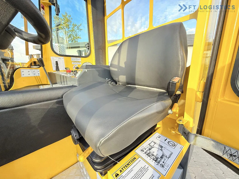 4-way reach truck Combilift C5000 / DIESEL / TRIPLEX 7600MM / FULL FREE LIFT / FORK POSITIONER / HEATING / FULL HEATED CABIN / EXCELLENT CONDITION / Wide ra: picture 13