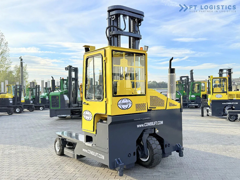 4-way reach truck Combilift C5000 / DIESEL / TRIPLEX 7600MM / FULL FREE LIFT / FORK POSITIONER / HEATING / FULL HEATED CABIN / EXCELLENT CONDITION / Wide ra: picture 10