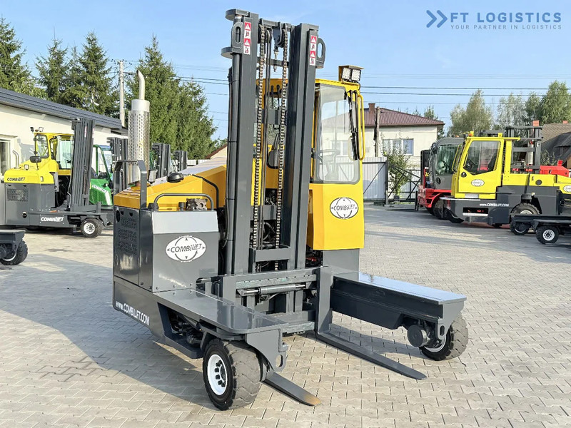 4-way reach truck Combilift Combilift FOUR-WAY MULTIDIRECTIONAL FORKLIFT C4000 / GAS / DUPLEX 4500MM / ONLY 6604 HOURS / SIDE SHIFT / FULL CABIN / PERFECT C: picture 5