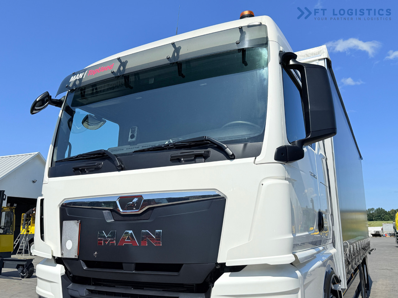 New Curtainsider truck MAN TGX 26.470 / 19 Pallets / Steering Axle / 15 Ton Payload / Retarder / Excellent Condition: picture 27
