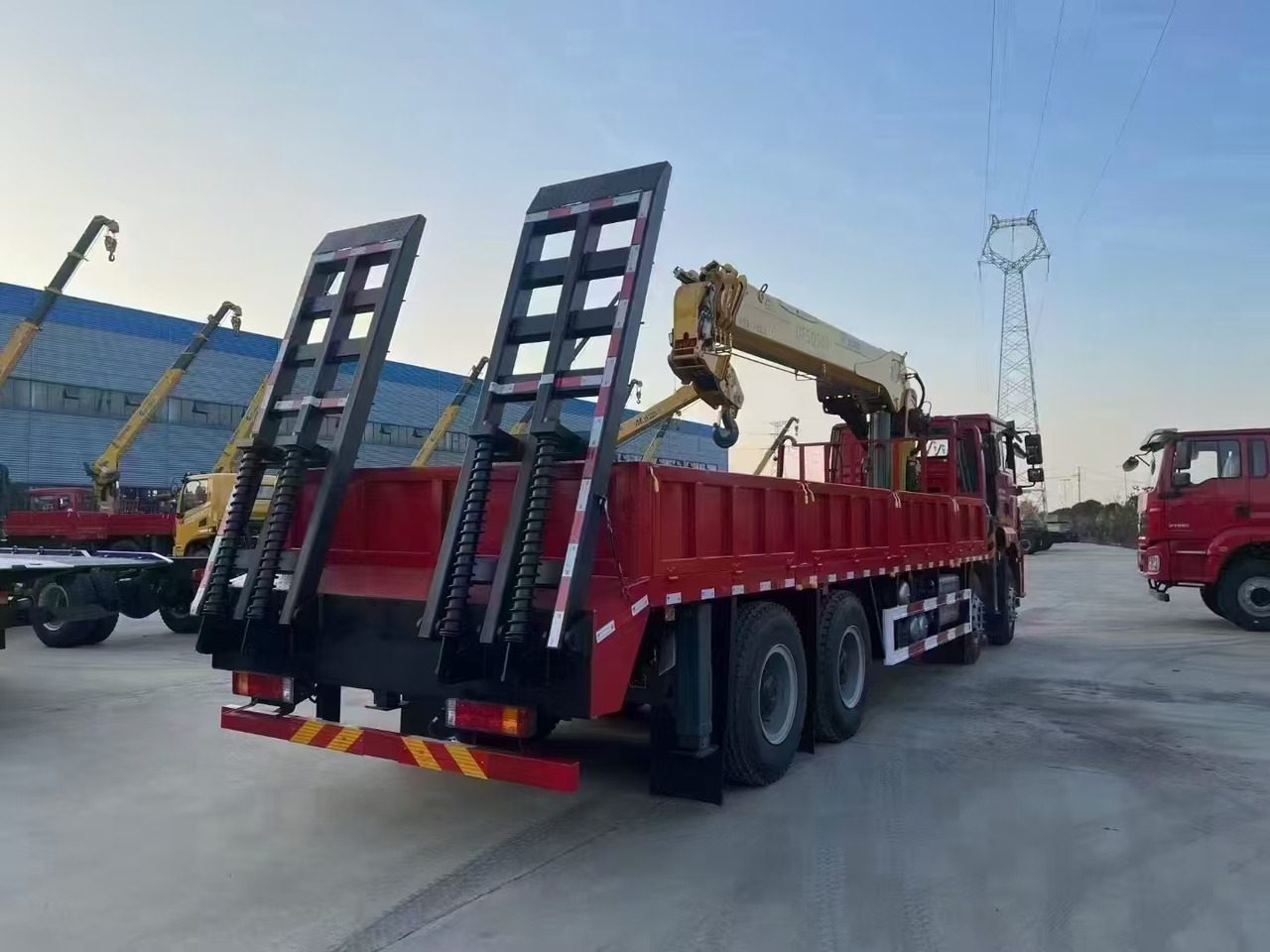 Crane truck Delong Delong  M3000,XCMG  DFSQ 300 [ Copy ]: picture 7