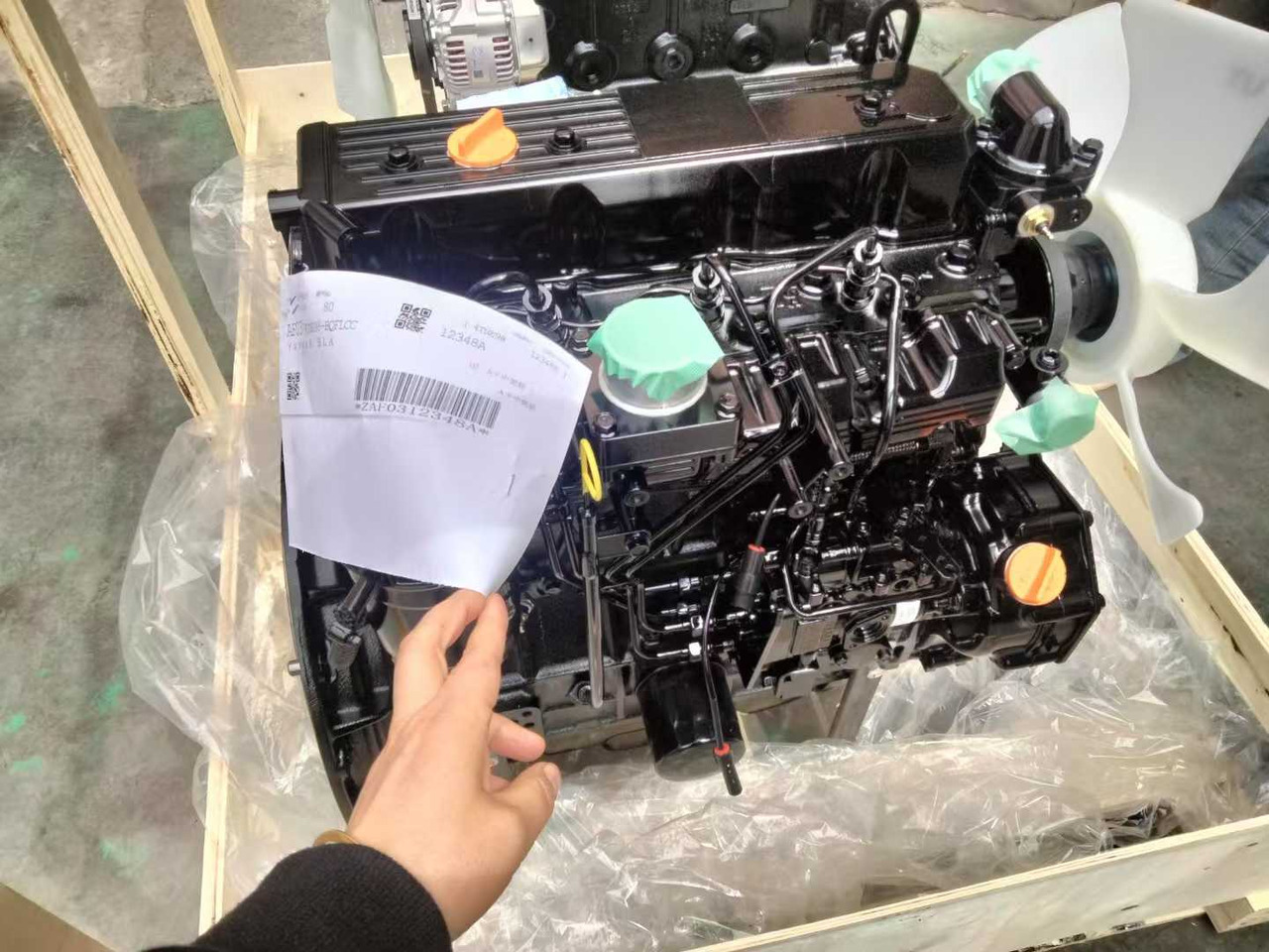 YANMAR 4TNE98 - Engine for Forklift: picture 2 YANMAR 4TNE98 - Engine for Forklift: picture 2