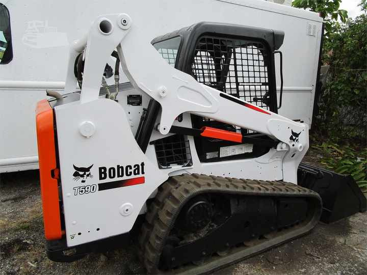 Used Bob Cat Bob Cat T590 Used Skid Steer Wheel Loader Multifunctional Track Loaders Bobcat - Wheel loader: picture 2 Used Bob Cat Bob Cat T590 Used Skid Steer Wheel Loader Multifunctional Track Loaders Bobcat - Wheel loader: picture 2