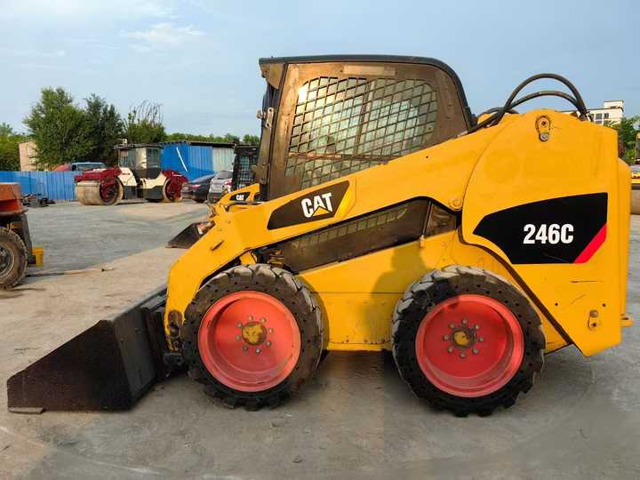 Used Caterpillar 246c Skid Steer in Stock for Sale 100% Original Caterpillar 246c 246d Skid Steer - Skid steer loader: picture 4 Used Caterpillar 246c Skid Steer in Stock for Sale 100% Original Caterpillar 246c 246d Skid Steer - Skid steer loader: picture 4