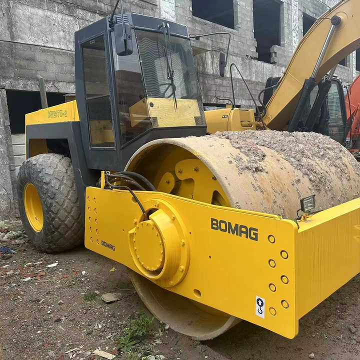 Road roller Used Heavy Construction Equipment BW217D Second Hand Road Rollers Used Machine Hot Sale: picture 1