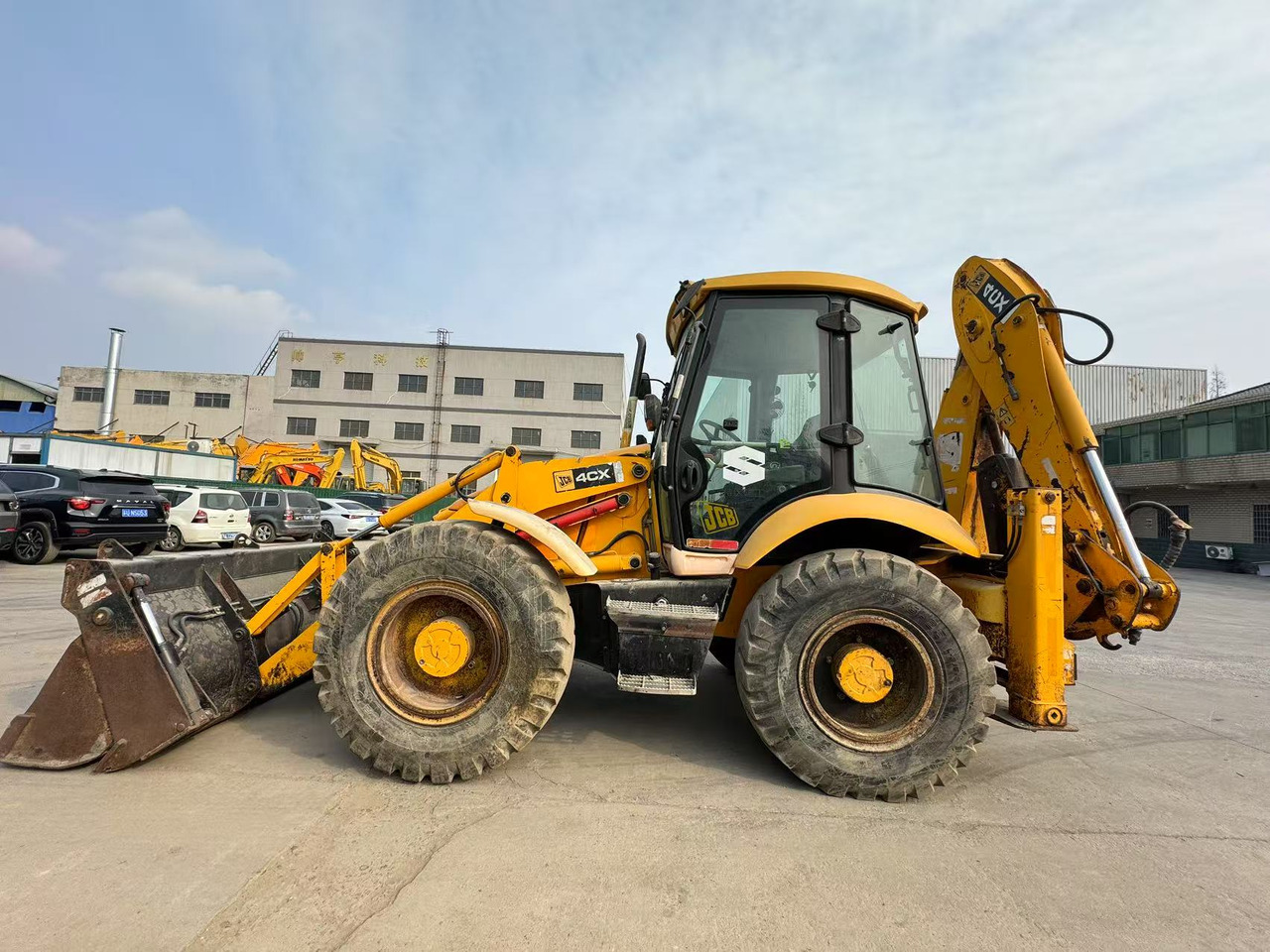 JCB 4CX - Backhoe loader: picture 1 JCB 4CX - Backhoe loader: picture 1
