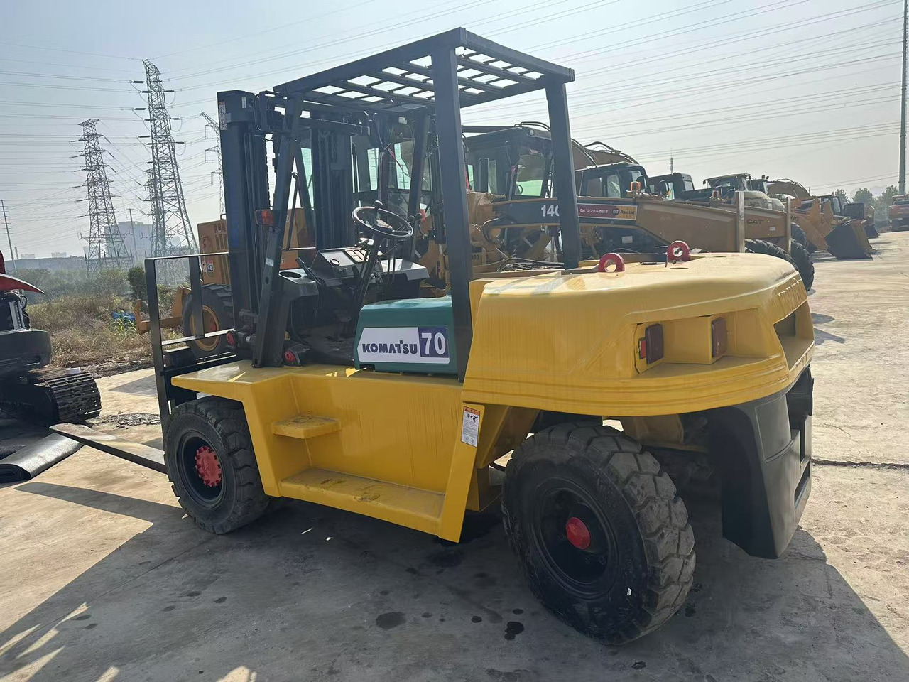 KOMATSU 7-ton - Diesel forklift: picture 1 KOMATSU 7-ton - Diesel forklift: picture 1