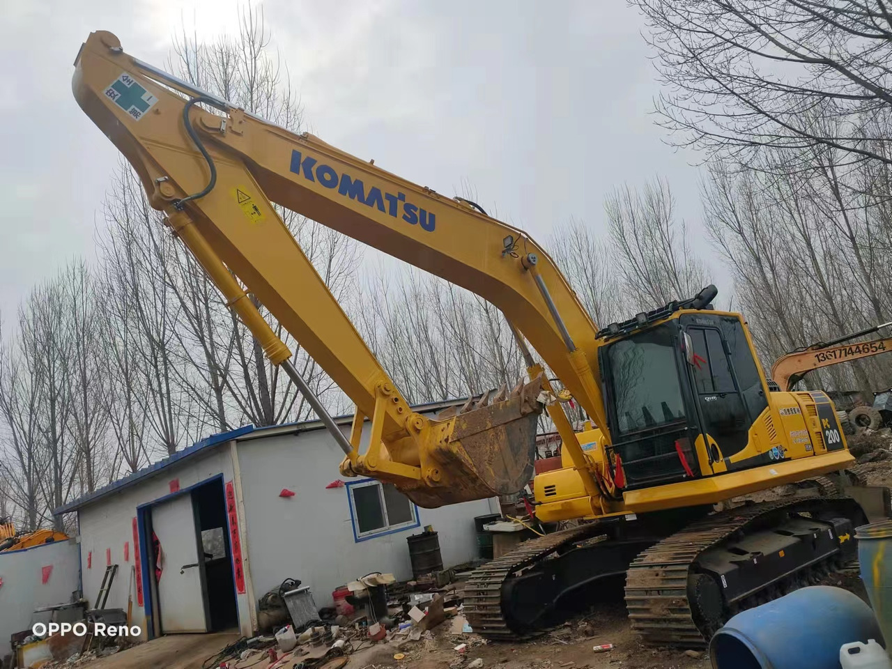 KOMATSU PC200-8 - Wheel excavator: picture 4 KOMATSU PC200-8 - Wheel excavator: picture 4