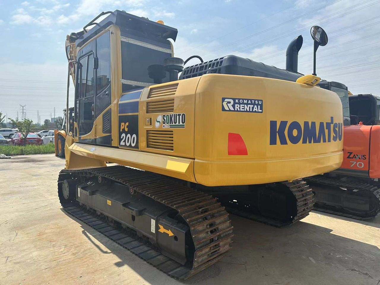 KOMATSU PC200-8N1 - Crawler excavator: picture 1 KOMATSU PC200-8N1 - Crawler excavator: picture 1